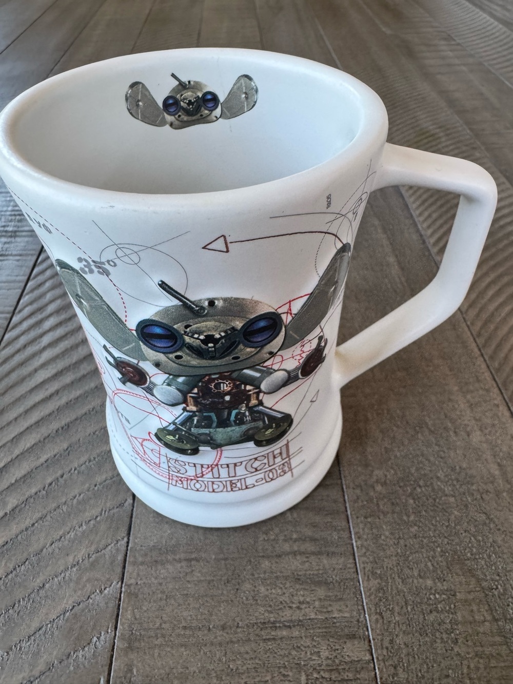 Disney Parks Stitch Model 03 Big Steampunk Tall 3D Coffee Mug - Picture 5 of 12
